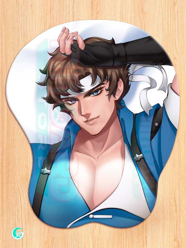 Richter Belmont 3D Mouse pad with Gel Wrist rest